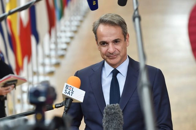 O Kυριάκος Μητσοτάκης στη Σύνοδο του Ευρωπαϊκού Συμβουλίου