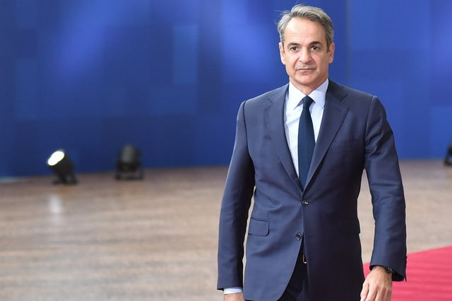 Ο Κυριάκος Μητσοτάκης στις Βρυξέλλες