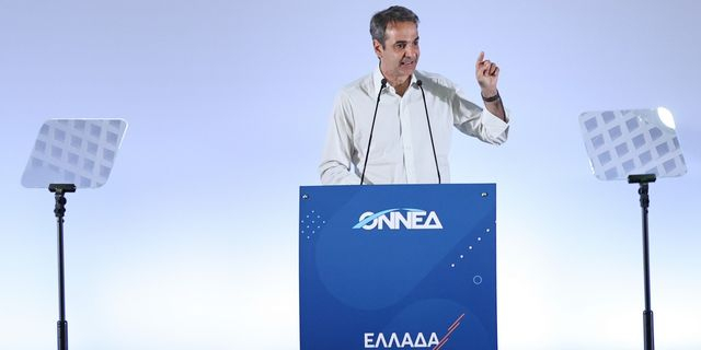 Η ομιλία του Κυριάκου Μητσοτάκη στο Συνέδριο της ΟΝΝΕΔ – LIVE ΕΙΚΟΝΑ