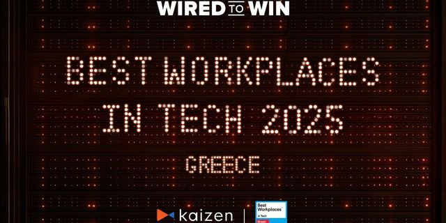 Η Kaizen Gaming για τρίτη συνεχόμενη χρονιά στα Best Workplace in Tech™