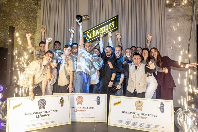 Schweppes BarMasters Greece 2025: Η απόλυτη εμπειρία bartending επέστρεψε για 3η χρονιά