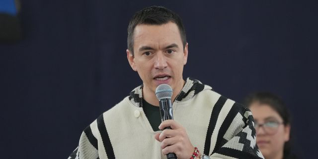 Ο πρόεδρος του Ισημερινού Daniel Noboa