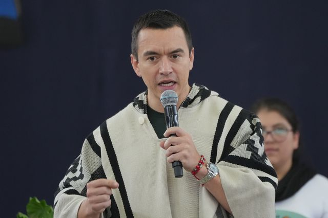 Ο πρόεδρος του Ισημερινού Daniel Noboa