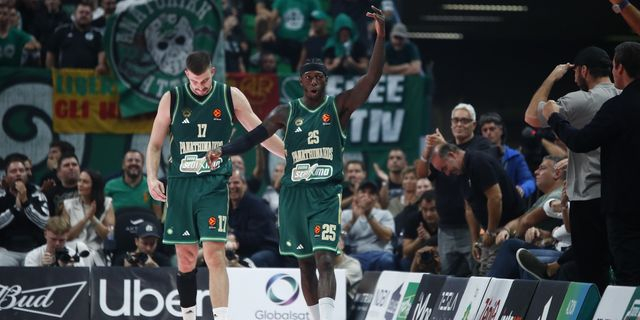 Euroleague: Τα highlights από τη νίκη του Παναθηναϊκού επί της Μπάγερν