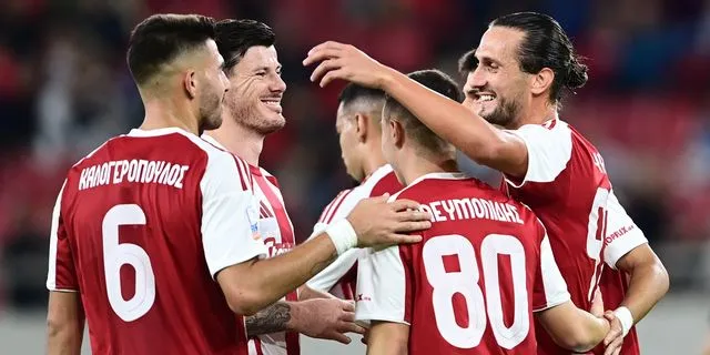 Ολυμπιακός – Βόλος 5-0: Έκανε ό,τι ήθελε με σούπερ Γιάρεμτσουκ και σκόρερ Μπιανκόν για το 2/2