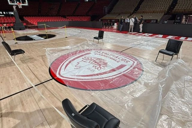 Ολυμπιακός: Πλημμύρισε το ΣΕΦ