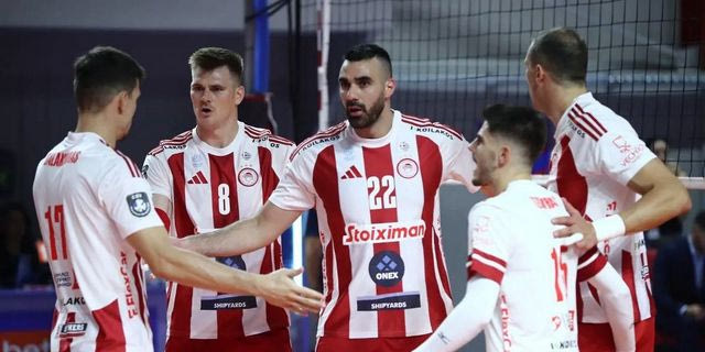Ολυμπιακός, βόλεϊ ανδρών: Πού θα δείτε τη ρεβάνς κόντρα στη Νάπρεντακ Ότζακ για την πρόκριση στο Champions League
