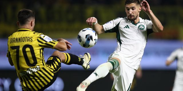 Άρης – Παναθηναϊκός 1-1: Τραγικό λάθος Ντραγκόβσκι και οι κιτρινόμαυροι έσωσαν την ισοπαλία