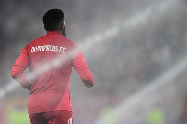 Ο Ροντινέι στην προπόνηση του Ολυμπιακού