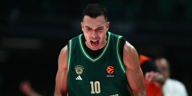 Τα νούμερα του Κώστα Σλούκα που οδηγούν τον Παναθηναϊκό στη EuroLeague