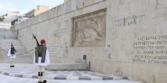 Το μνημείο του Αγνώστου Στρατιώτη