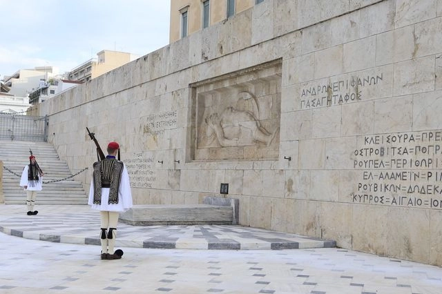 Το μνημείο του Αγνώστου Στρατιώτη