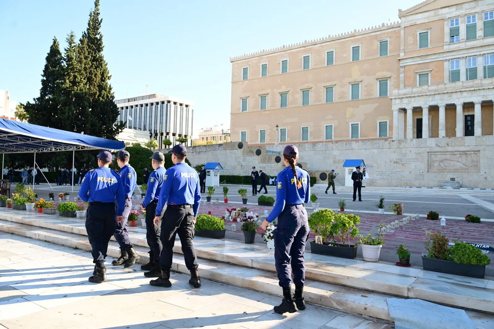 Ισχυρή η παρουσία της Ελληνικής Αστυνομίας στην μαθητική παρέλαση για την εθνική επέτειο της 28ης Οκτωβρίου 1940 στην Αθήνα