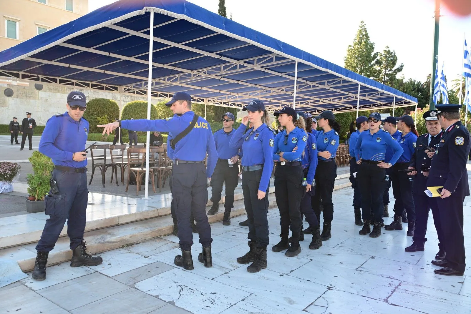 Ισχυρή η παρουσία της Ελληνικής Αστυνομίας στην μαθητική παρέλαση για την εθνική επέτειο της 28ης Οκτωβρίου 1940 στην Αθήνα