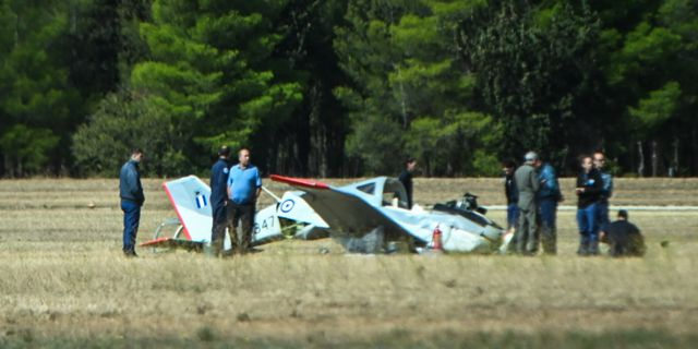 Πτώση διθέσιου, εκπαιδευτικού αεροσκάφους της Πολεμικής Αεροπορίας, στο αεροδρόμιο του Τατοΐου