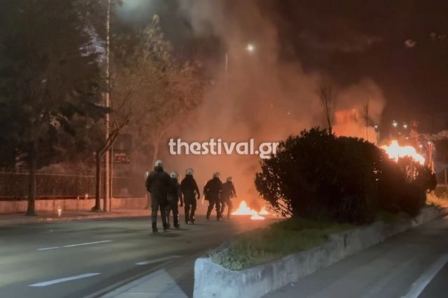 Θεσσαλονίκη: Επεισόδια τη νύχτα κοντά στο νοσοκομείο Άγιος Δημήτριος