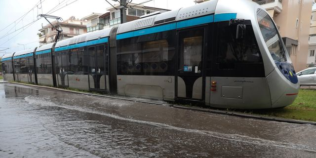 Τραμ: Προσωρινά εκτός λειτουργίας 4 στάσεις στη Γραμμή 7 λόγω συσσώρευσης υδάτων στις ράγες