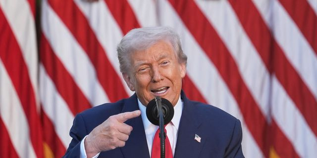 Ο Ντόναλντ Τραμπ σε ομιλία του στον Λευκό Οίκο