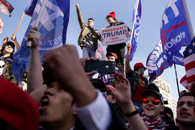 Νεαροί υποστηρικτές του Ντόναλντ Τραμπ