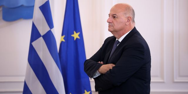 Ο Κώστας Τσιάρας στο Μέγαρο Μαξίμου