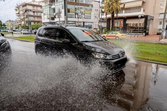 Κακοκαιρία: Σε ποιες περιοχές της Αττικής έπεσε το περισσότερο νερό