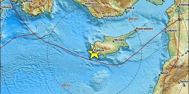 Νέος ισχυρός σεισμός 5,3 Ρίχτερ στην Κύπρο