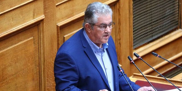 Ο γγ της ΚΕ του ΚΚΕ Δημήτρης Κουτσούμπας