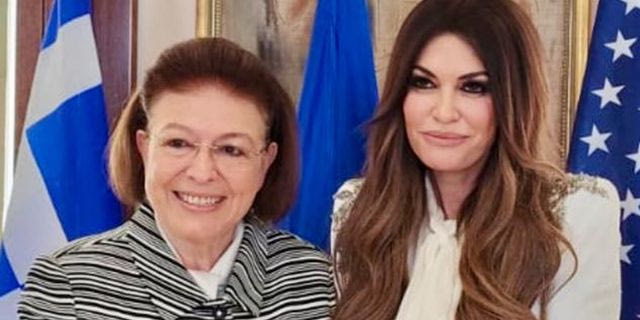 Συνάντηση Γκίλφοϊλ – Μενδώνη: Συζήτησαν για την παράνομη διακίνηση πολιτιστικών αγαθών