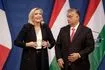Marine le Pen και Viktor Orban