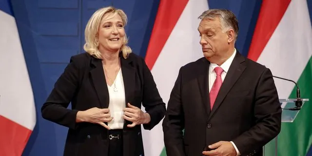 Marine le Pen και Viktor Orban