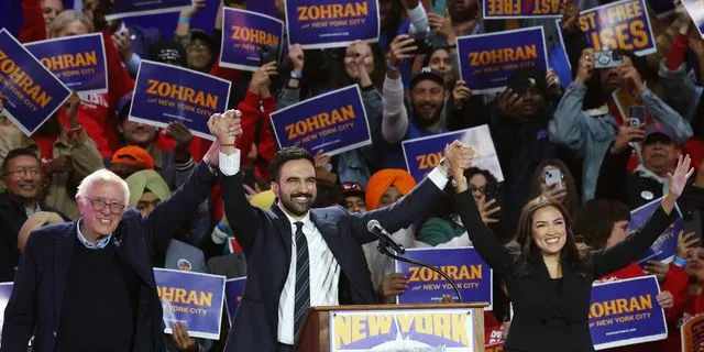 Η προεκλογική καμπάνια του Ζόχραν Μαμντάνι υποψήφιου των Δημοκρατικών για το δήμο της Νέας Υόρκης