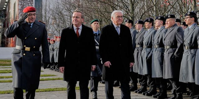 Οι Boris Pistorius και Frank-Walter Steinmeier