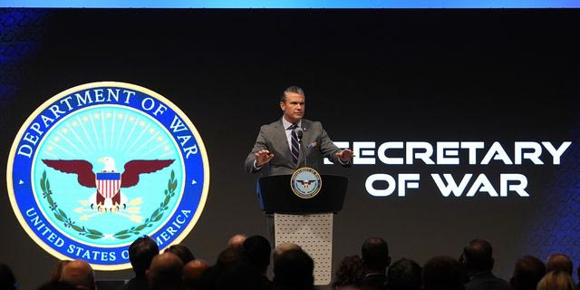 Ο Αμερικανός υπουργός Άμυνας, Pete Hegseth