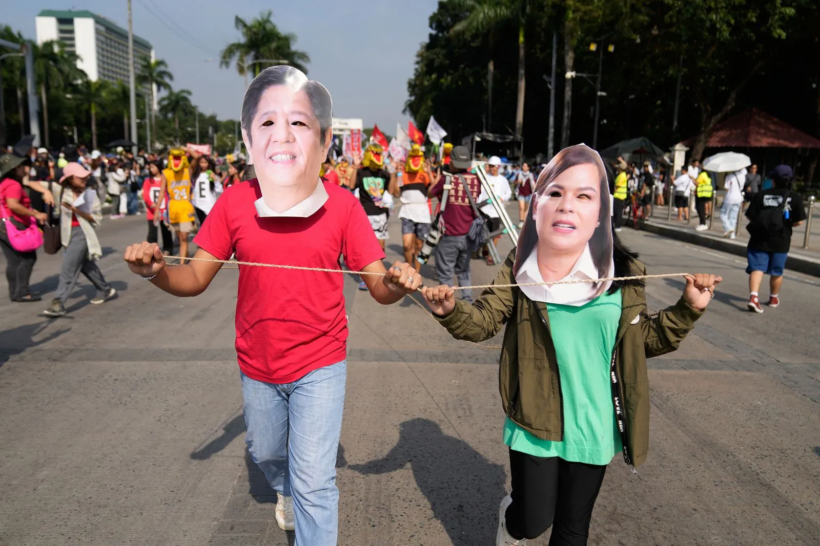 Διαδηλωτές στις Φιλιππίνες