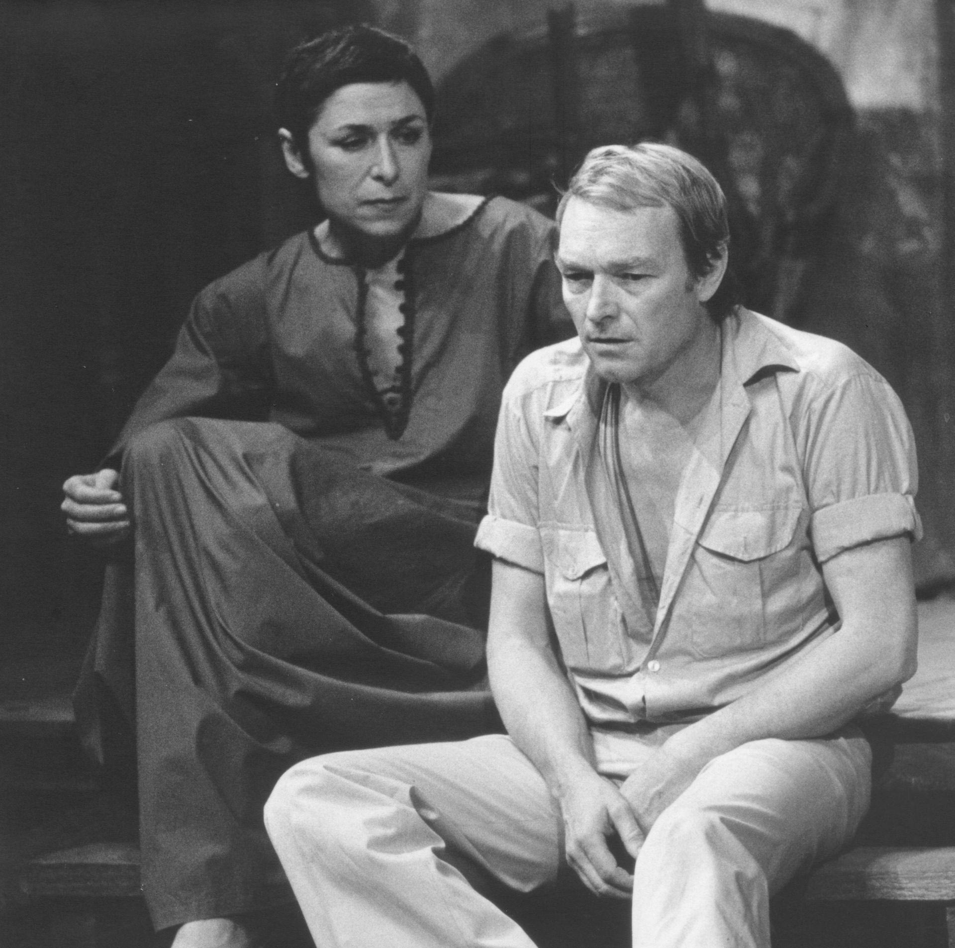 Catherine Sauvage, Pierre Vaneck στη Νύχτα της Ιγκουάνα στο Bouffes du Nord του Peter Brook