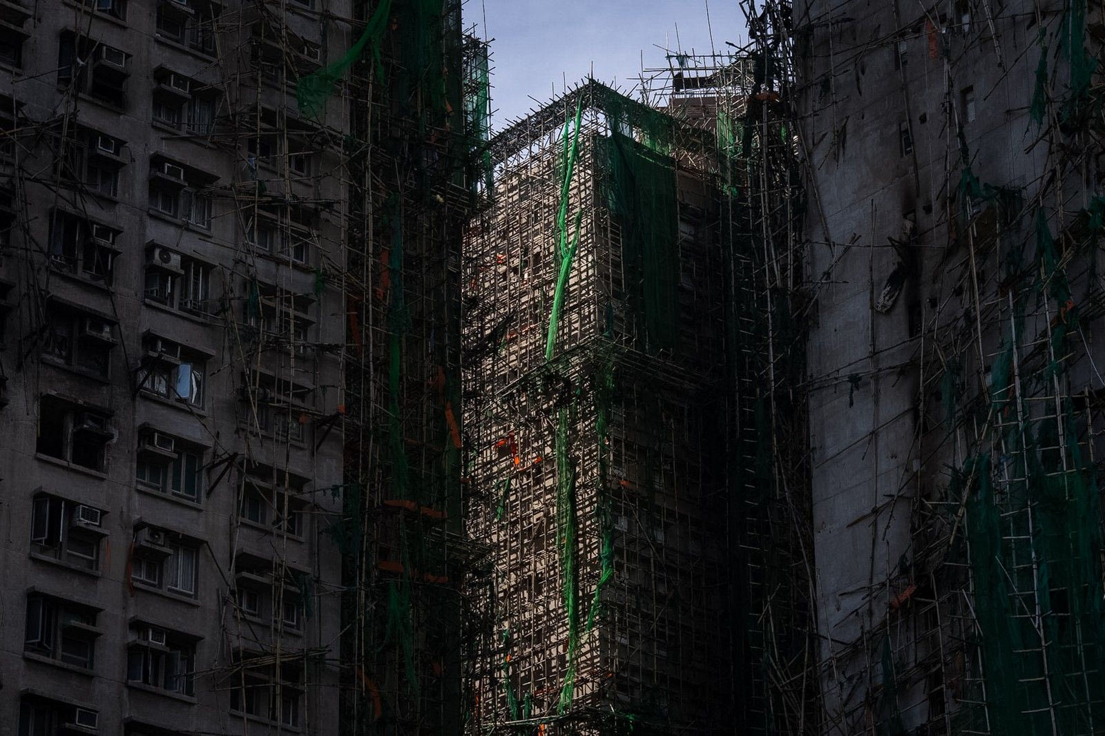 Φωτιά στους ουρανοξύστες στο Χονγκ Κονγκ