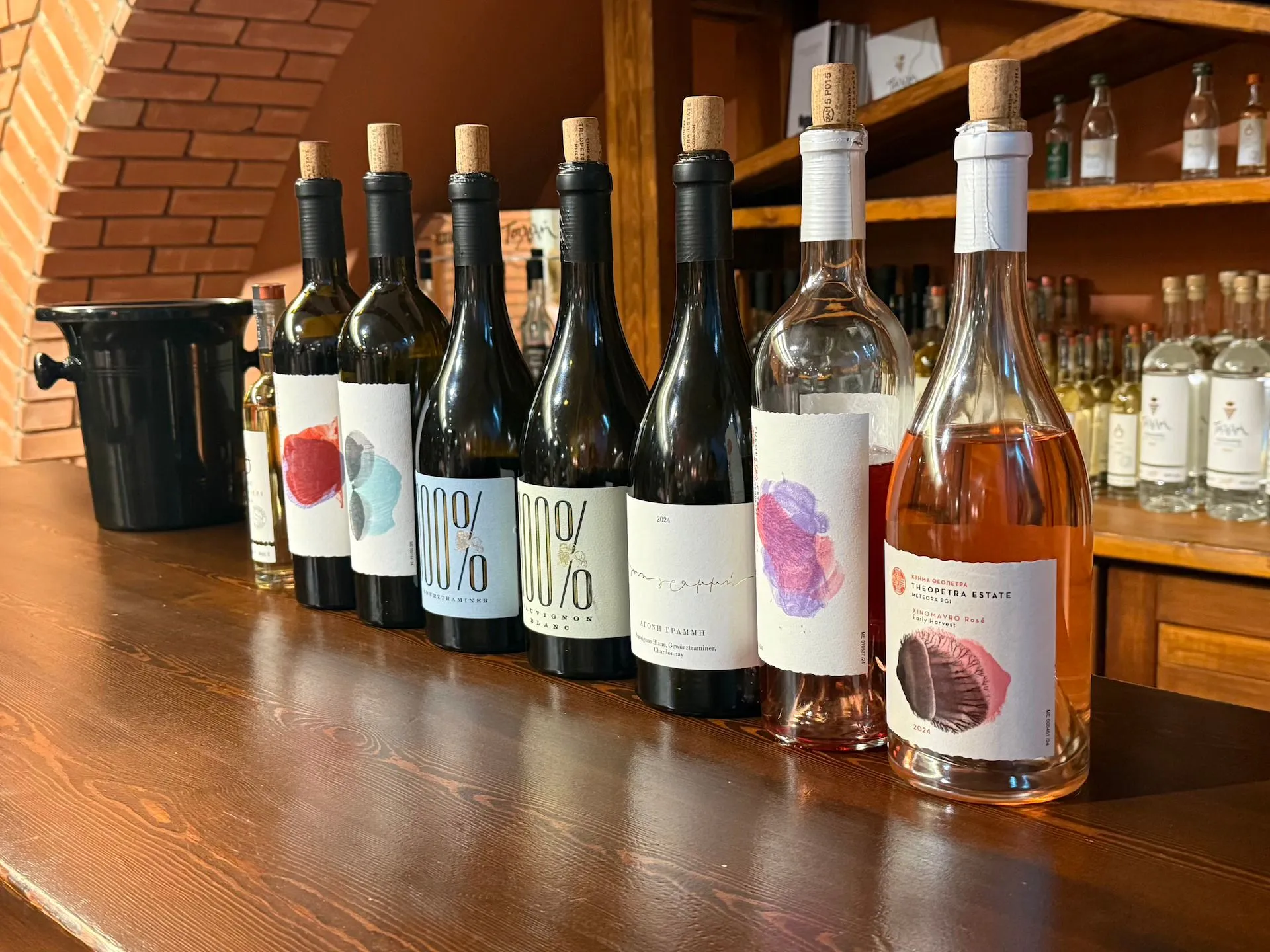 Τα κρασιά στο Κτήμα Τσιλιλή