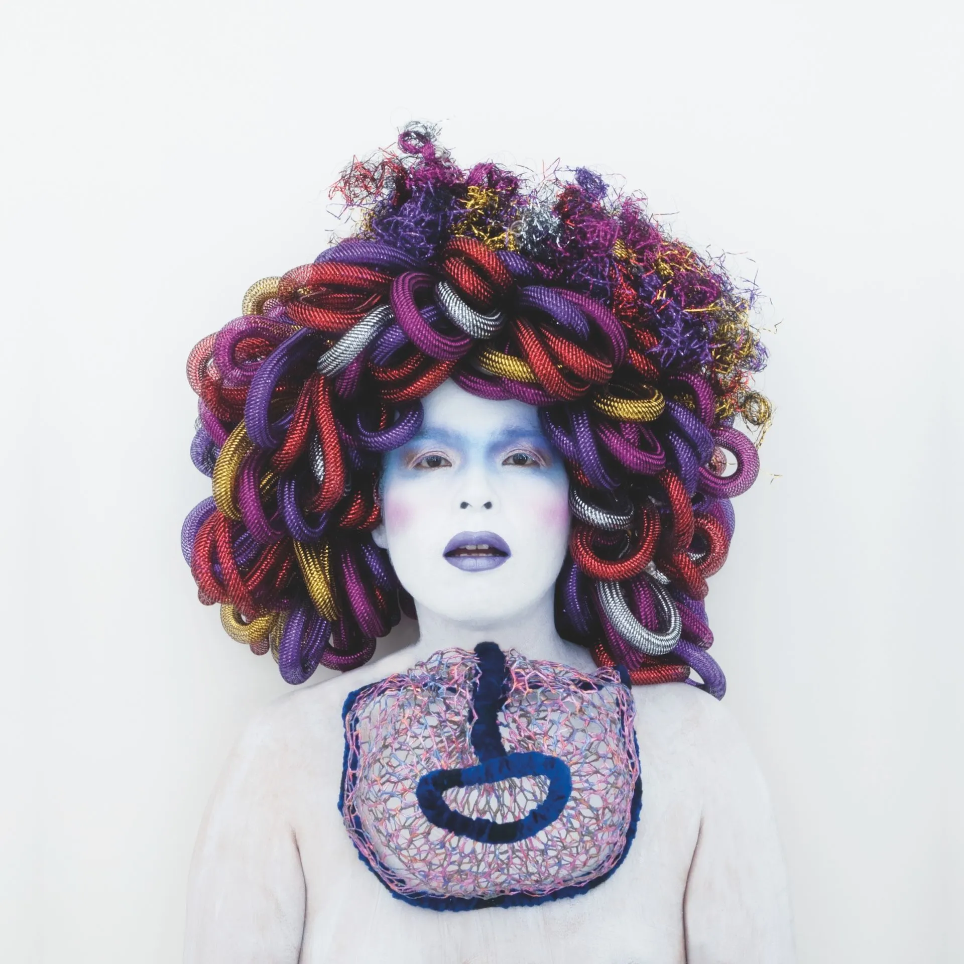 Painting (Medusa by Caravaggio) Self-portrait, 2010Archival pigment print on matt canvas, UV-coating, stretched on a wood frame (Ed. 3/5) 142 x 142 cm. RorschachYoshida LXXIII