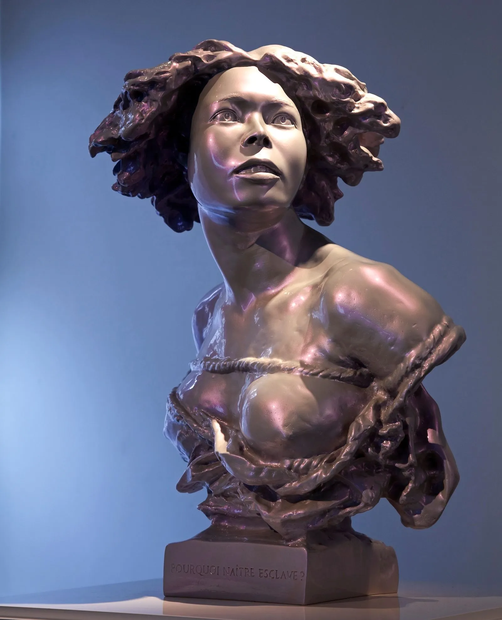 KG_Kimiko_Yoshida_Self_portrait_of_the_Artist_as_the_Captive_Negress_by_Carpeaux