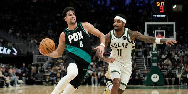 NBA: Νέα ήττα για τους Μπακς χωρίς Γιάννη – Oι Μπλέιζερς πέρασαν από το Μιλγουόκι