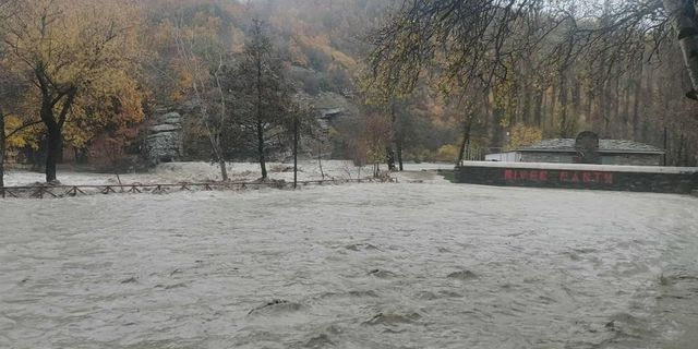 Ο ποταμός Αλιάκμονας στο Νεστόριο Καστοριάς