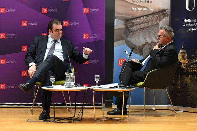 Κυριάκος Πιερρακάκης στο LSE: Υπάρχουν ανοικτά ζήτηματα, πολίτες και επιχειρήσεις που πρέπει να στηριχθούν