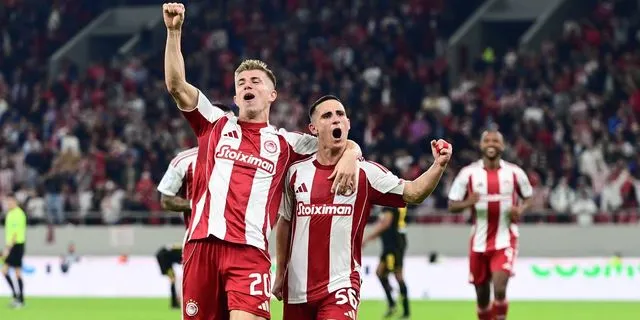 Ολυμπιακός – Άρης 2-1: Οι ερυθρόλευκοι έκαναν τη δουλειά με Ποντένσε – Ταρέμι και πάτησαν κορυφή