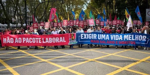 Πορτογαλία: Ξεσηκωμός και γενική απεργία για τους ανεργατικούς νόμους της κεντροδεξιάς κυβέρνησης
