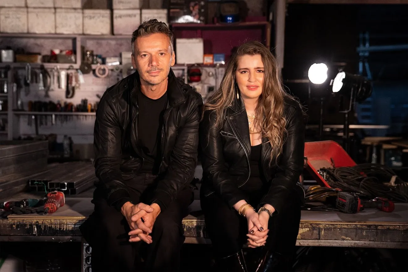 Ο Γιώργος Νανουρης και η Μαρία Κίτσου