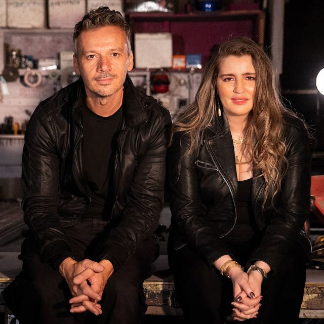 Ο Γιώργος Νανουρης και η Μαρία Κίτσου