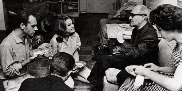 Ο Ανδρέας Βουτσινάς με τη Τζέιν Φόντα