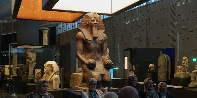 Έκθεμα στο Μεγάλο Αιγυπτιακό Μουσείο