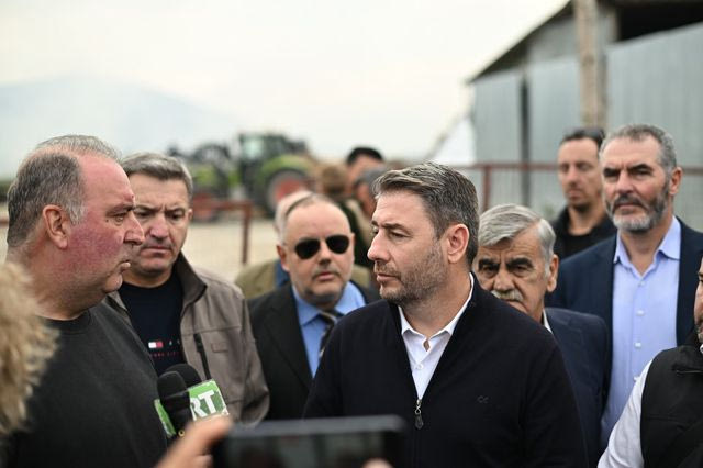 Ο Νίκος Ανδρουλάκης στον Ριζόμυλο Μαγνησίας