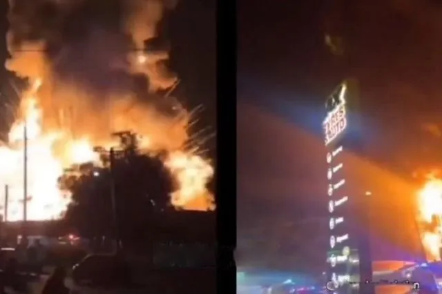 Αυστραλία: Δεξαμενή χημικών εκτοξεύεται στον αέρα μετά από φωτιά – Σοκαριστικά βίντεο